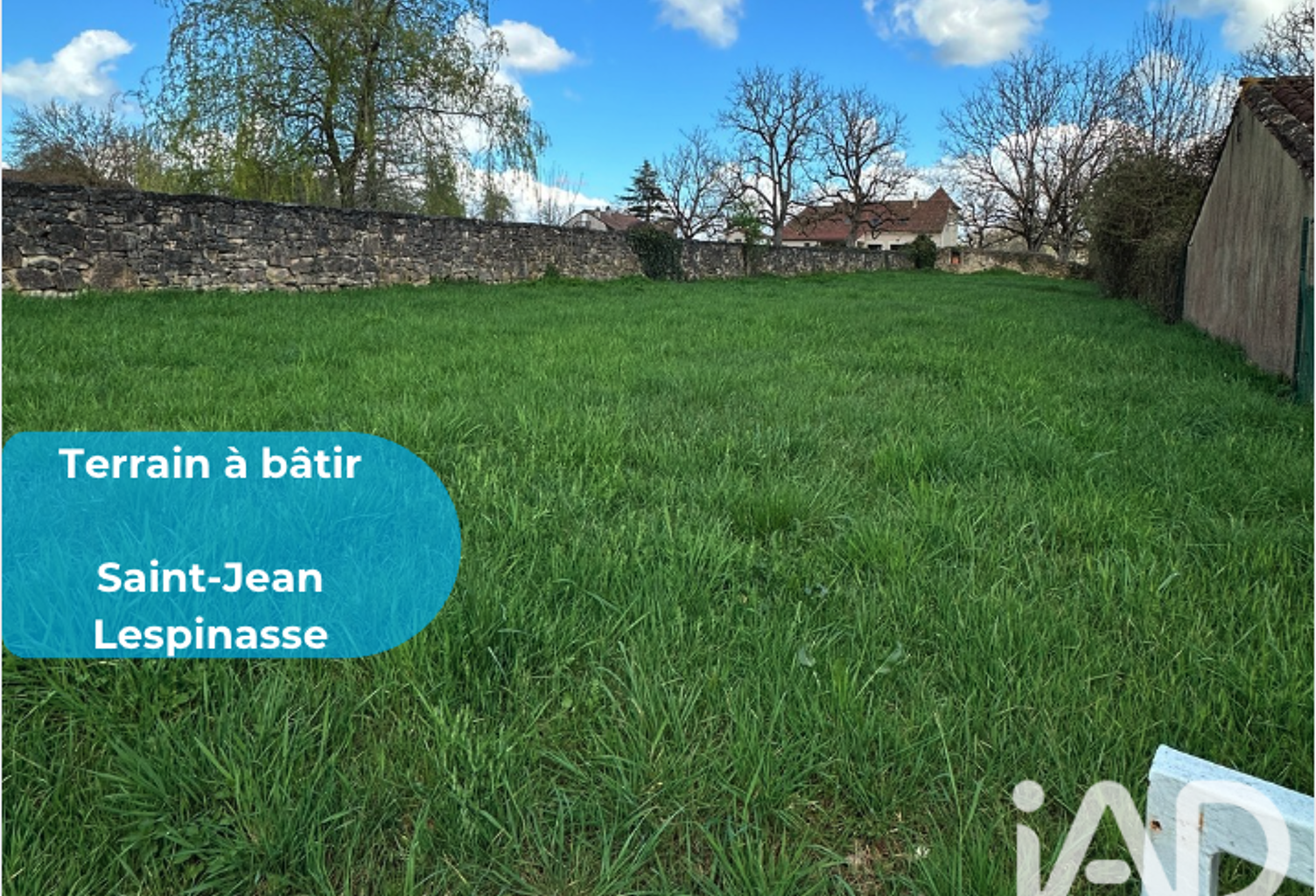 Vente Terrain à bâtir 587 m&sup2; — photo 1