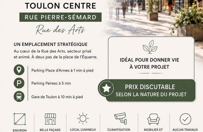 Vente Local commercial 170 m&sup2; — photo 2