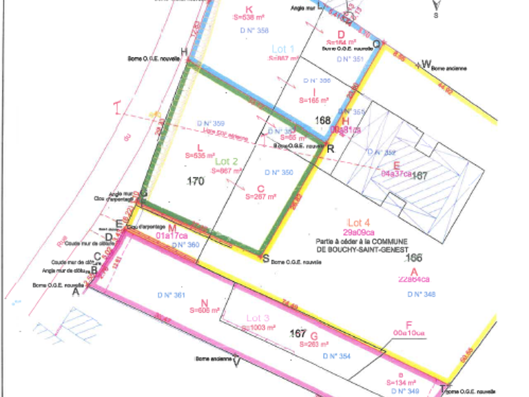 Vente Terrain à bâtir 1 734 m&sup2; — photo 1