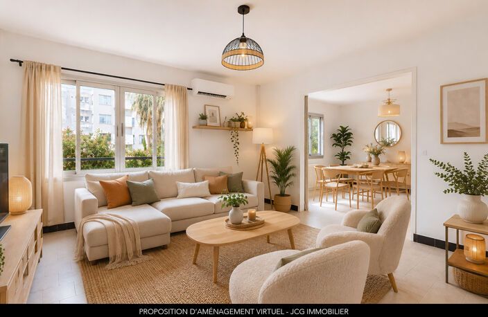 HYERES (OLBIUS RIQUIER) - APPARTEMENT T4 - LOGGIA - CAVE - PARKING — photo 2