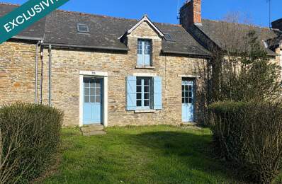 Maison de bourg avec jardin, T4, Sainte Anne sur Vilaine — photo du bien