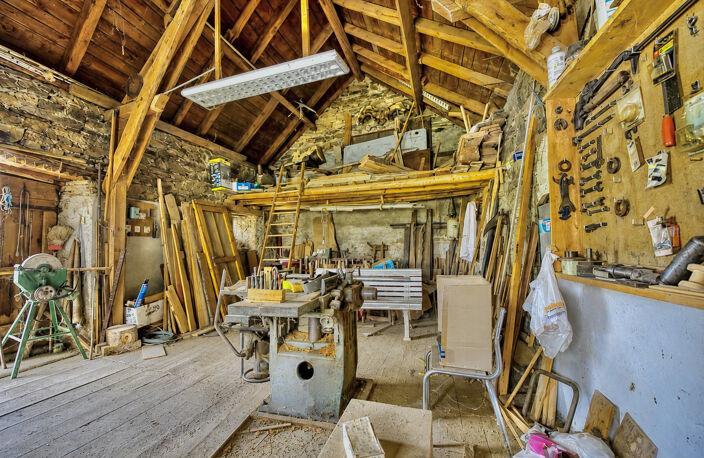 Maison de Hameau T4 avec Terrasse, Terrain et Atelier. — photo 5