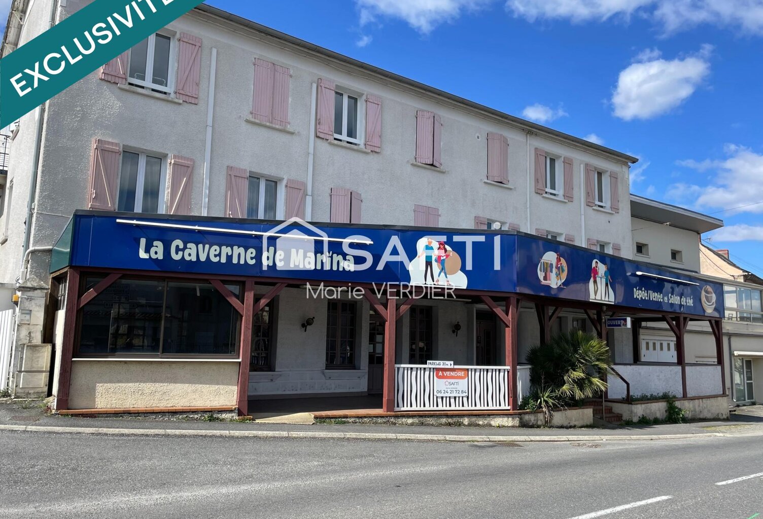 Local commercial de 236 m2 possibilité de diviser en T2 + T4 — photo 1