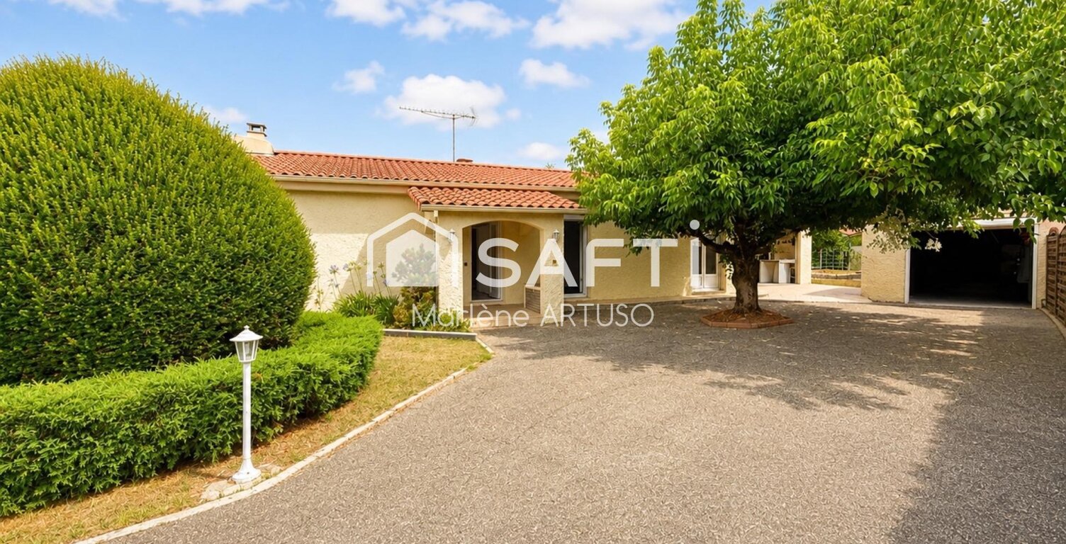 Maison plain pied, 4 chambres, au calme et sans vis à vis à moins de 10 minutes de Foix — photo 1