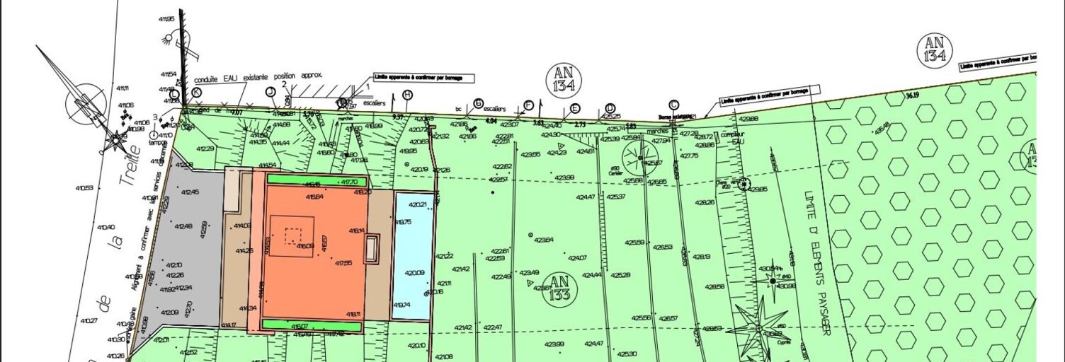 Terrain  2033 m² à vendre à Châteauneuf-Grasse (06740)