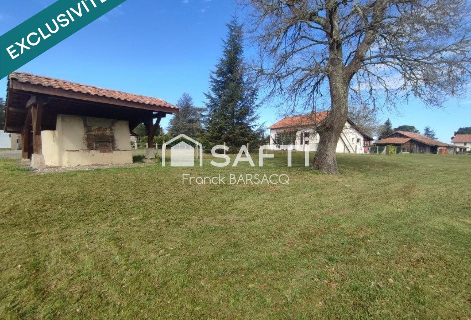 MAISON DE CAMPAGNE AVEC DEPENDANCE ET GRAND JARDIN — photo 1