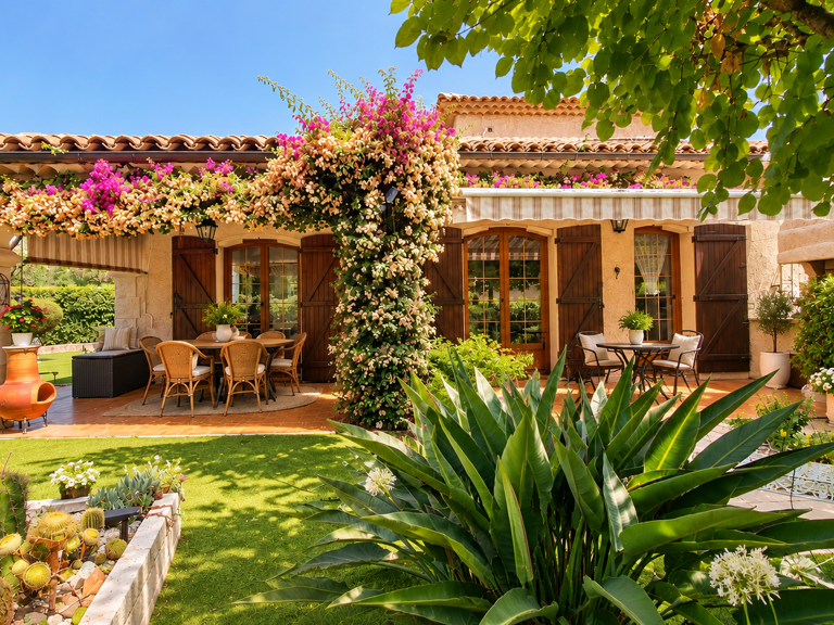 EXCLUSIVITÉ   BOULOURIS   Maison au calme, 3 chambres, jardin 615 m2 et grand sous-sol — photo 1