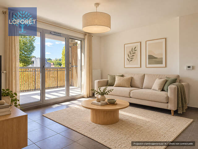 Appartement Vernaison 2 pièce(s) 47.07 m2 — photo du bien