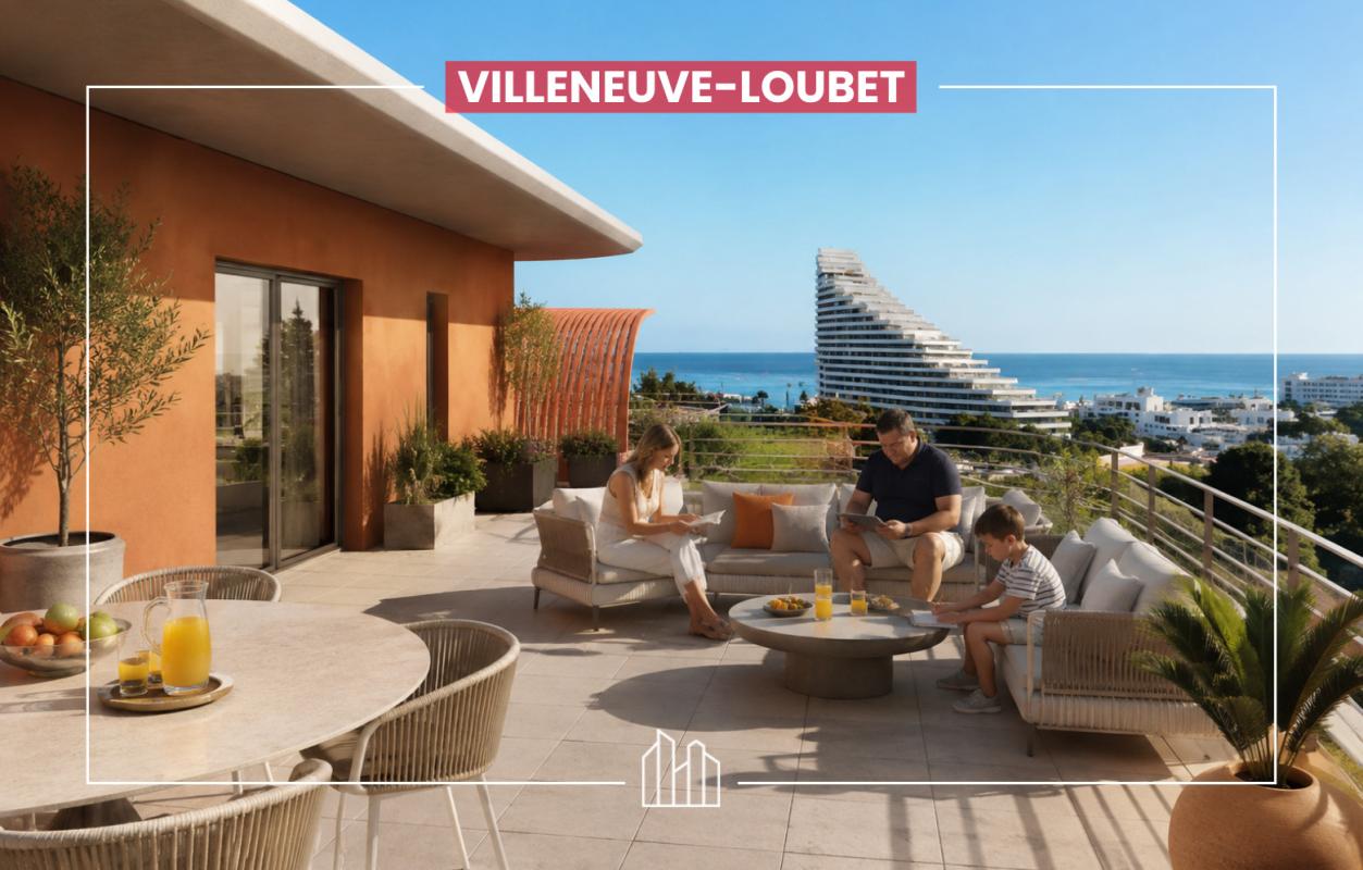 Villa / Maison  T4 à vendre Villeneuve-Loubet 06270