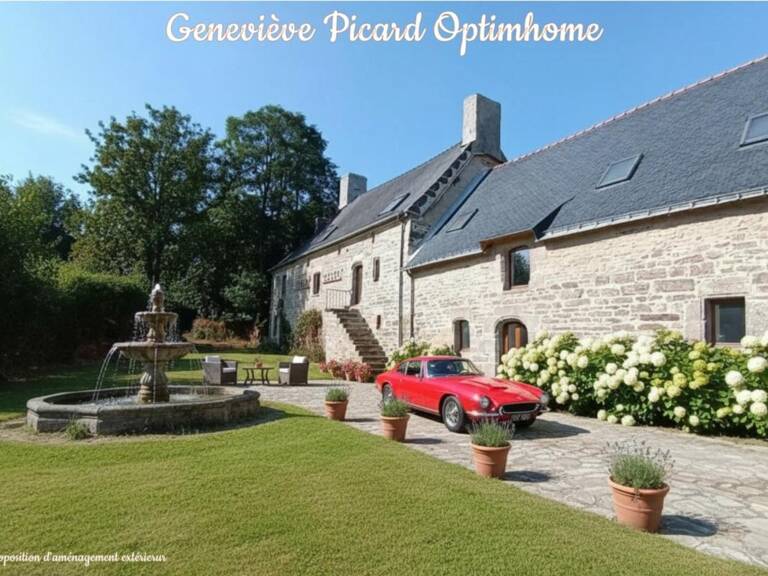 312 m2 d'histoire et de caractère sur près d'un hectare, aux portes de la forêt de Camors — photo 1