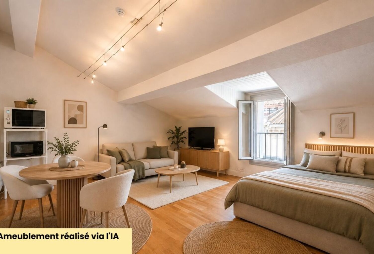 MONTPELLIER (34000) – STUDIO – DERNIER ÉTAGE – IMMEUBLE DE STANDING – AU PIED DU TRAM – IDÉAL INVESTISSEUR — photo 1