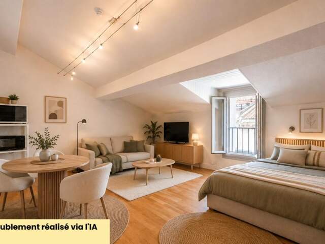 MONTPELLIER (34000) – STUDIO – DERNIER ÉTAGE – IMMEUBLE DE STANDING – AU PIED DU TRAM – IDÉAL INVESTISSEUR — photo du bien