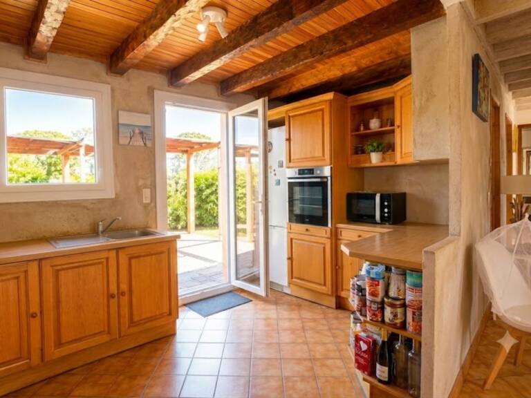 Maison bois type chalet 125 m² sur terrain de 5 110 m² divisible - ONESSE-ETR-LAHARIE — photo 1