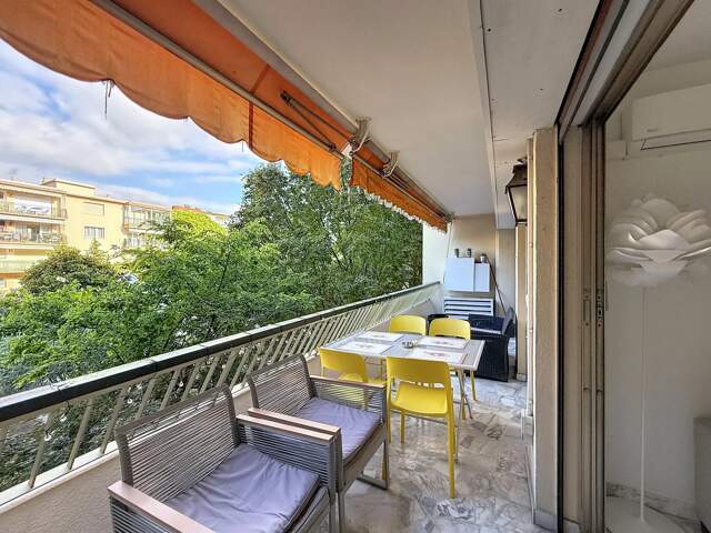 CANNES – BASSE CALIFORNIE – 2 PIÈCES – GRANDE TERRASSE OUEST – V — photo du bien