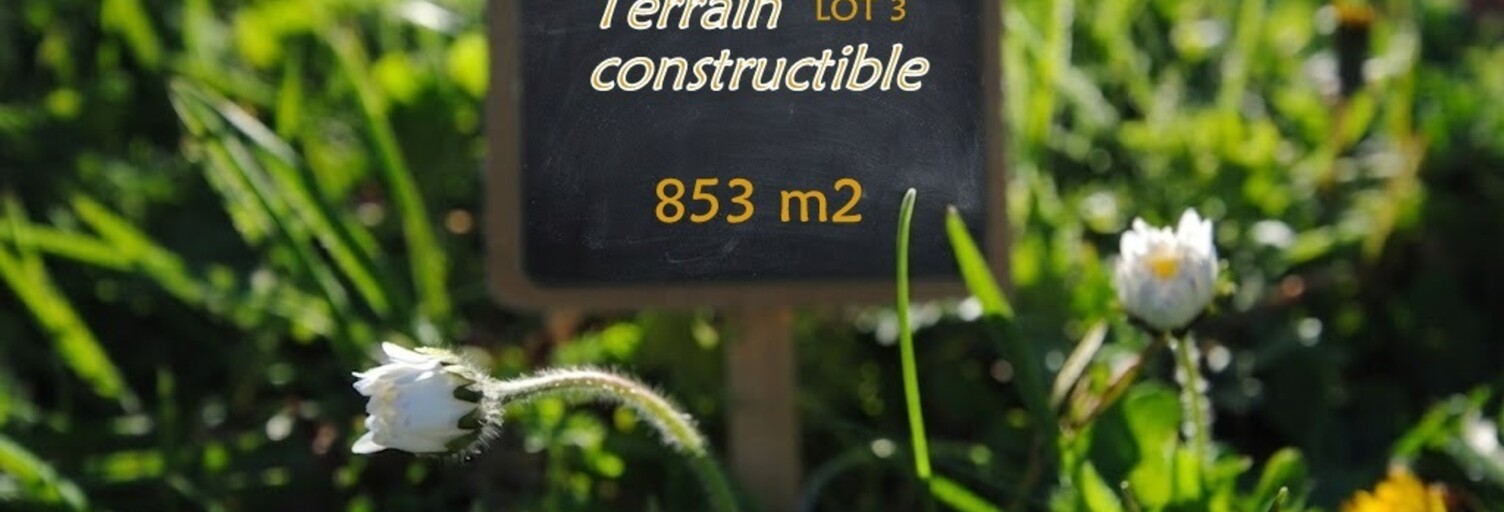 Terrain  853 m² à vendre à Roullet-Saint-Estèphe (16440)