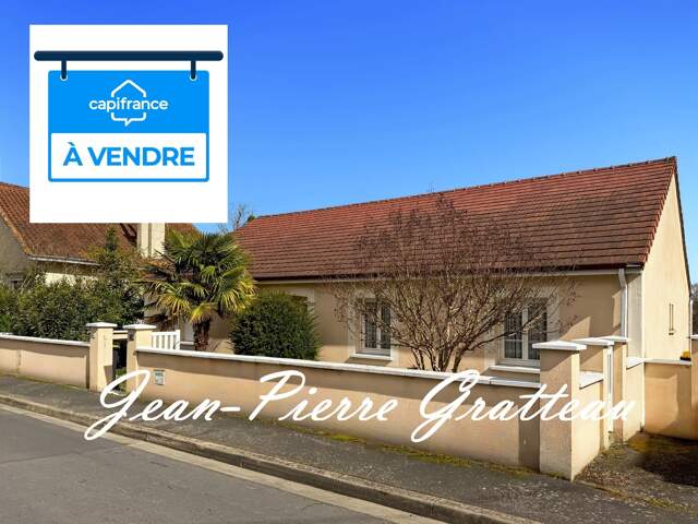 Dept de la Vienne (86) Maison de Plain pied à vendre 5 pièces CHATELLERAULT (86) — photo du bien