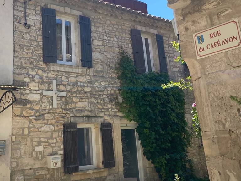 ISSIRAC – MAISON DE VILLAGE T3 EN PIERRE AVEC TOIT-TERRASSE ET VUE – DÉPENDANCES EN OPTION — photo 1