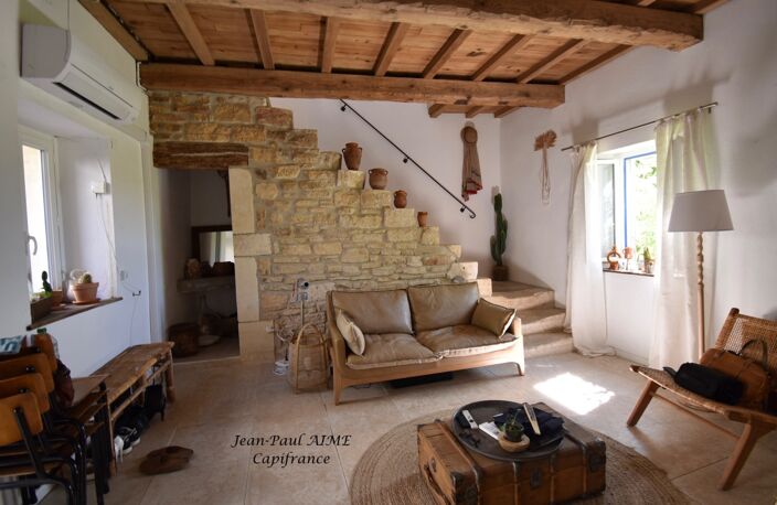 ISSIRAC – MAISON DE VILLAGE T3 EN PIERRE AVEC TOIT-TERRASSE ET VUE – DÉPENDANCES EN OPTION — photo 3