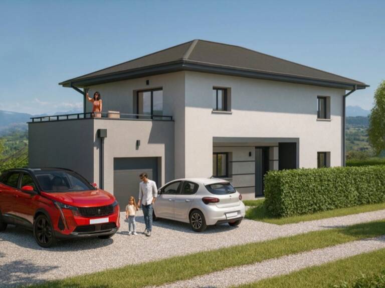 À vendre – Appartement T3 de 70 m² au dernier étage avec terrasse et jardin à Arthaz-Pont-Notre-Dame (74) — photo 1