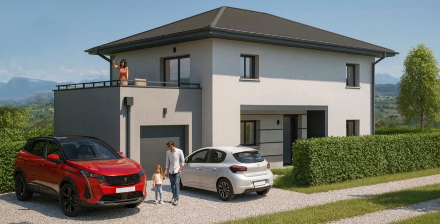 À vendre – Appartement T3 de 70 m² au dernier étage avec terrasse et jardin à Arthaz-Pont-Notre-Dame (74) — photo 1