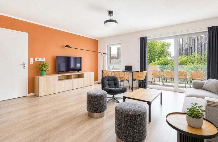 Appartement VENDU LOUE de 2 pièces de 48 m² à Tourcoing — photo 2