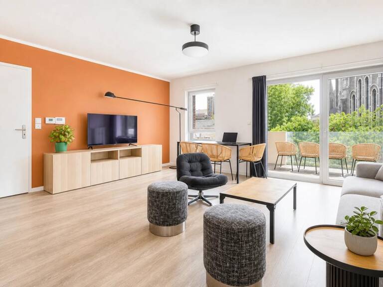 Appartement VENDU LOUE de 2 pièces de 48 m² à Tourcoing — photo 1