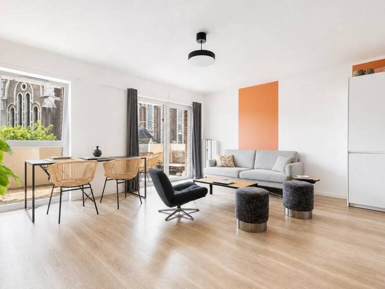 Appartement VENDU LOUE de 2 pièces de 48 m² à Tourcoing — photo 1