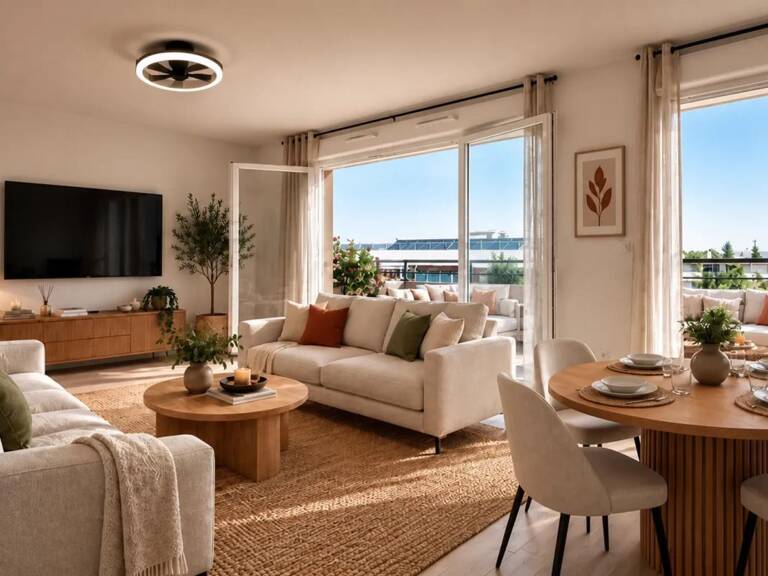 T3 dernier étage, Terrasse, vue Notre-Dame de la Garde, parking, Le Cabot Marseille — photo 1