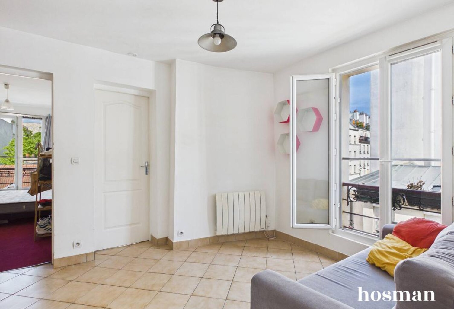 Appartement 3 pièces - 35m² traversant - Rue D'Oran, Paris 18ème — photo 1