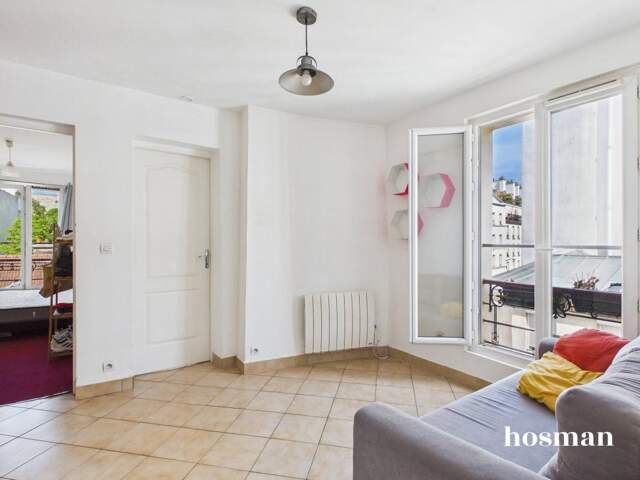 Appartement 3 pièces - 35m² traversant - Rue D'Oran, Paris 18ème — photo du bien