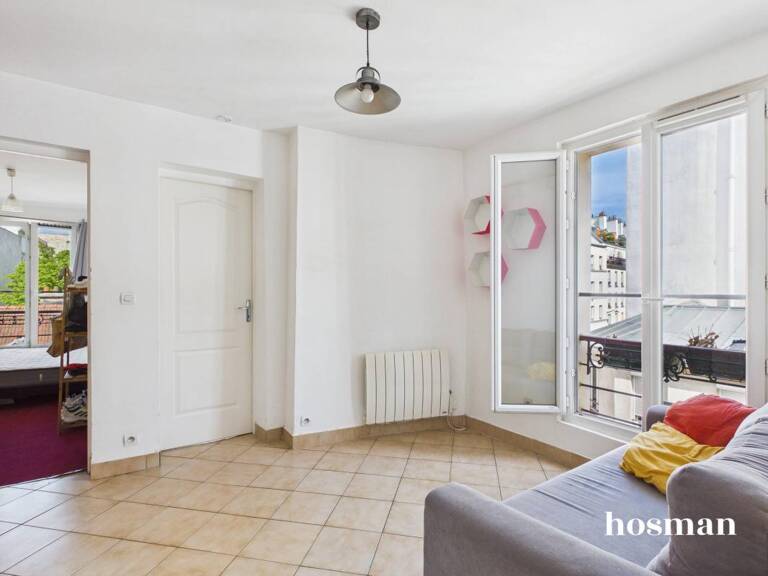 Appartement 3 pièces - 35m² traversant - Rue D'Oran, Paris 18ème — photo 1