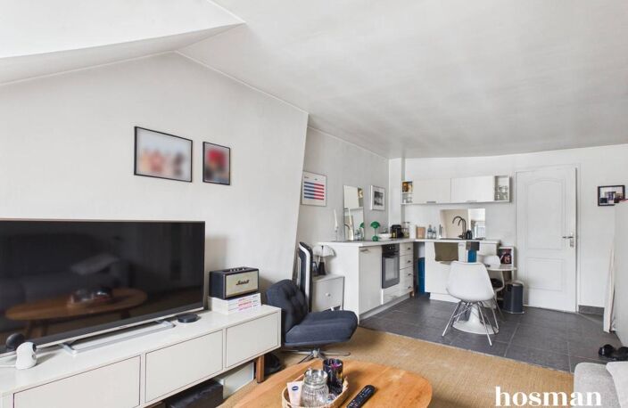 Studio 26 m² - Dernier étage traversant - Rue Saint-Jean, Paris — photo 4