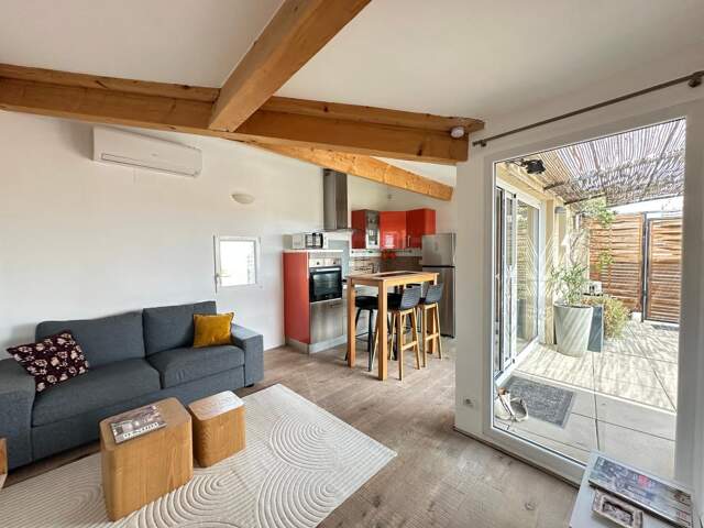 Appartement avec terrasse de 20m² sans vis à vis proche du centre ville — photo du bien