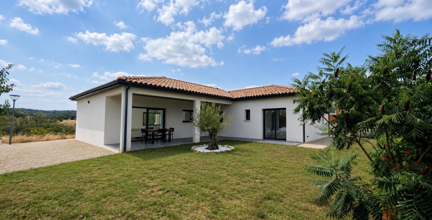 Maison contemporaine 4 pièces avec garage — photo 1