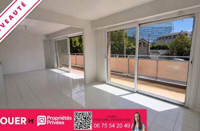LOCATION : Brive Centre - Proche Hopital  : Apt T3 de 81m² avec SEJOUR DOUBLE+BALCON+ASCENSEUR+PARKING en sous-sol+CAVE+LOCAL VELO — photo du bien