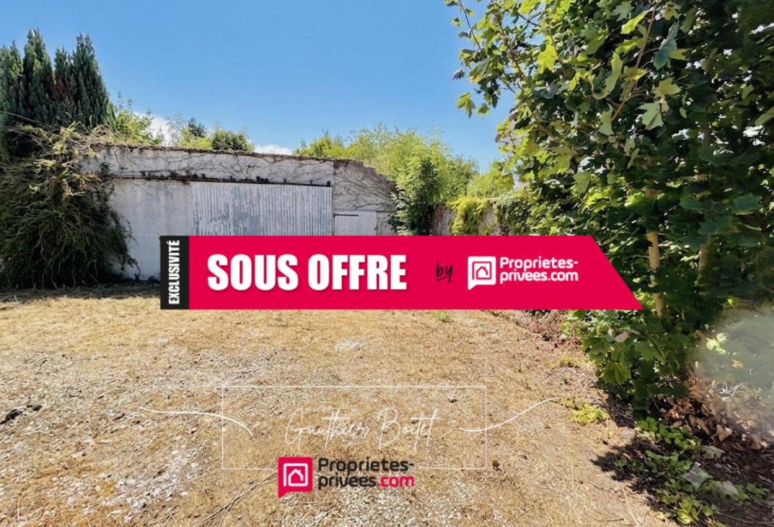 TERRAIN SUR ROZAY EN BRIE 1 015 M² AVEC HANGAR ? ROZAY-EN-BRIE ? N4 À MOINS DE 10 MINUTES — photo 1