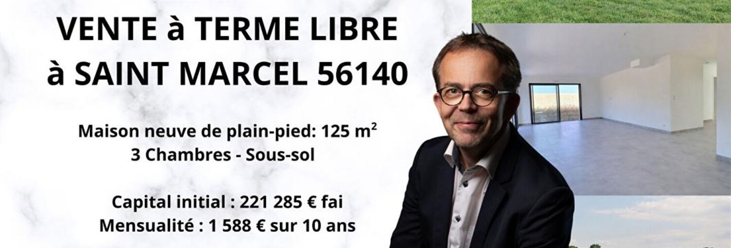 Maison 5 Pièces 125 m² à vendre à Saint-Marcel (56140)