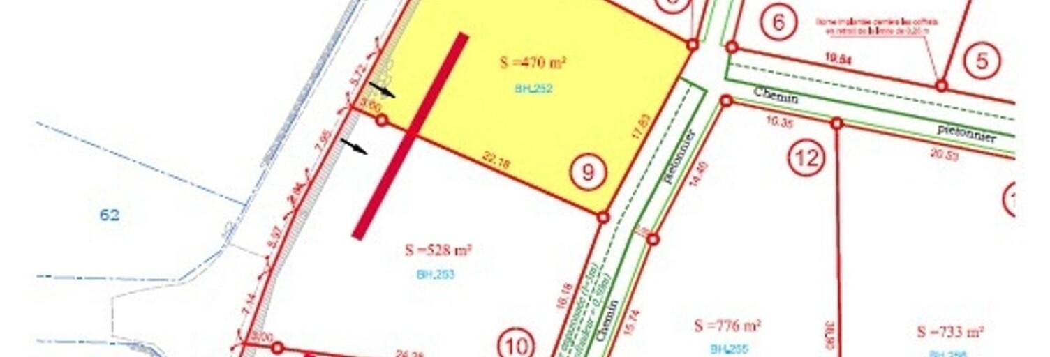 Terrain  470 m² à vendre à Le Puy-en-Velay (43000)
