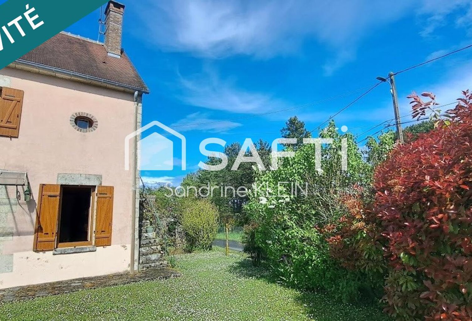 Maison en pierre, 85 m², 4 pièces avec jardin et garages — photo 1
