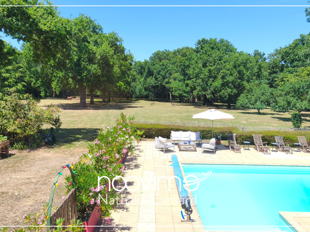Domaine de caractère avec gîte indépendant, piscine et parc — photo du bien
