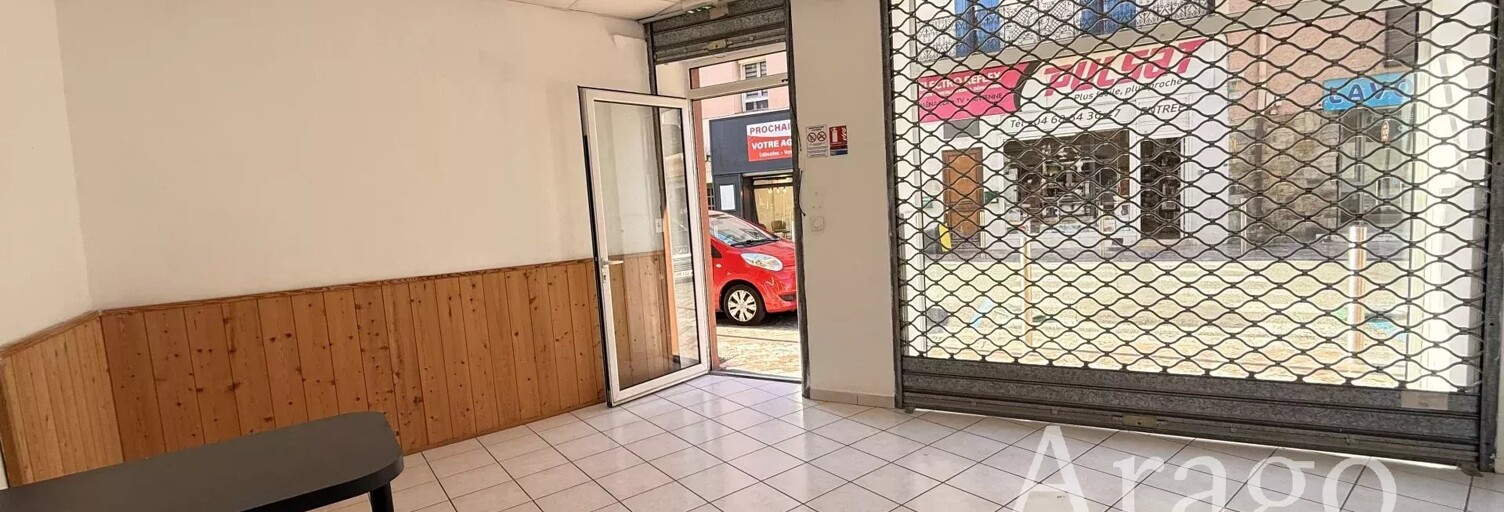 Commerce  21 m² à louer à Rivesaltes (66600)