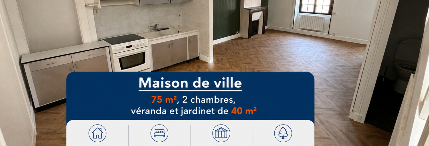 Maison 4 Pièces 75 m² à vendre à Châteauroux (36000)