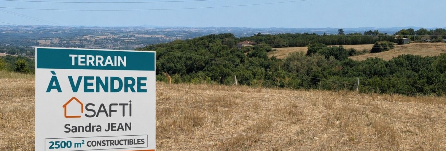 Terrain  2500 m² à vendre à Cagnac-les-Mines (81130)
