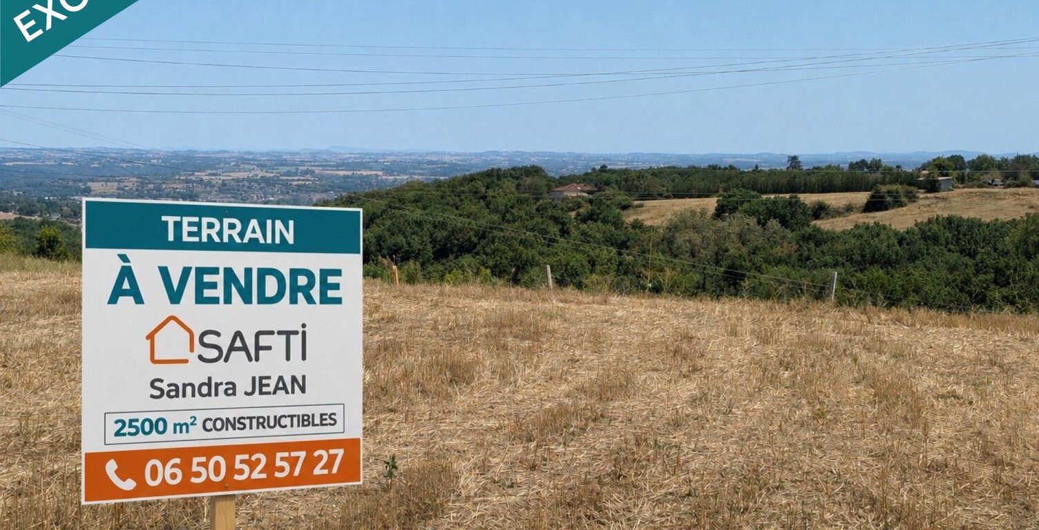 Terrain constructible à 5 minutes d'Albi — photo 1