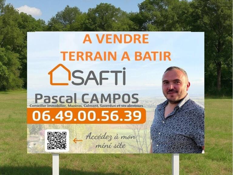 terrain constructible de 472m² dans un petit lotissement — photo 1
