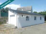 CHATEAUNEUF DU FAOU (29520), Terrain avec garage, petit atelier, parking privé, en centre bourg. — photo 2