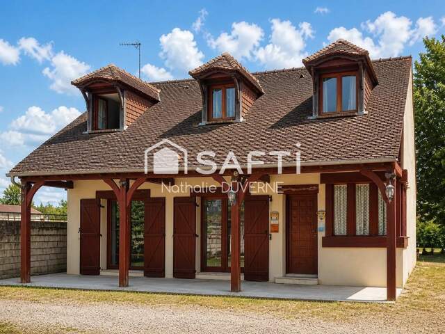 Maison 146 m2 - 4 chambres - Terrain 1756 m2 - idéal artisans pour stockage — photo du bien