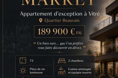 Appartement 3 pièces 189900 €