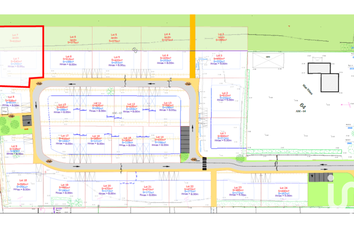 Vente Terrain à bâtir 860 m&sup2; — photo 4