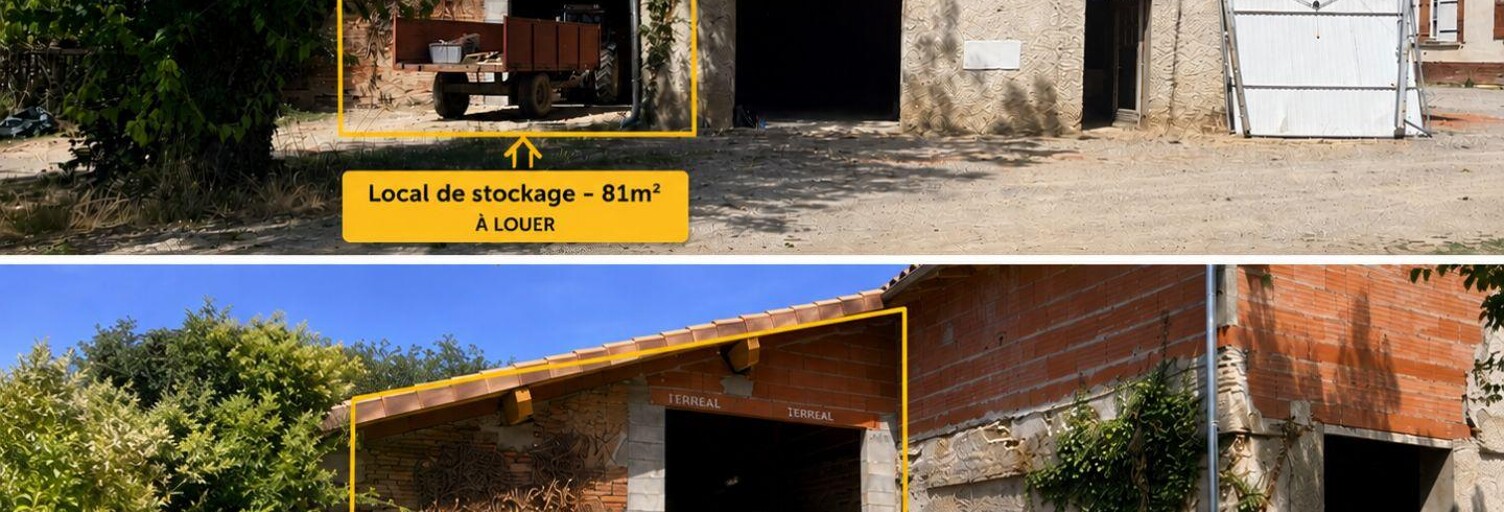 Commerce  81 m² à louer à Fronton (31620)